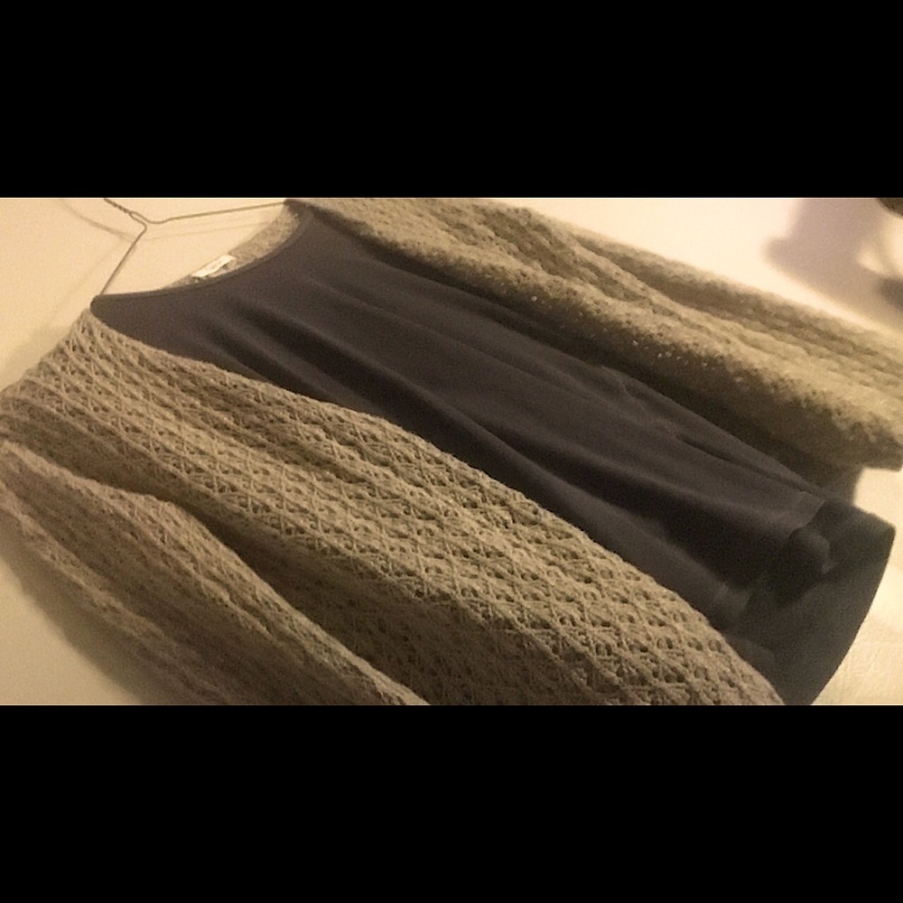 TWH Crochet knit cardigan